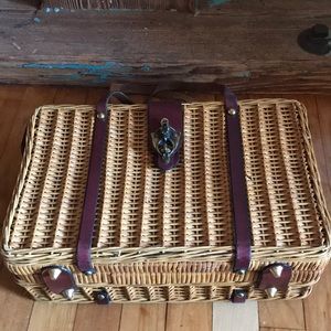 Etienne Aigner Rare Vintage Basket Bag